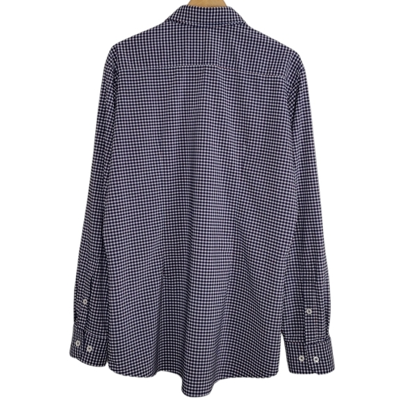 Mizzen+Main Leeward Men's Plaid Long Sleeve Button Down Dress Shirt Size XL - Picture 2 of 12